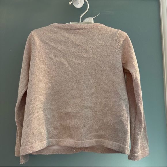 Disney Princess pink glitter sweater -size girls 5/6 - Picture 6 of 7